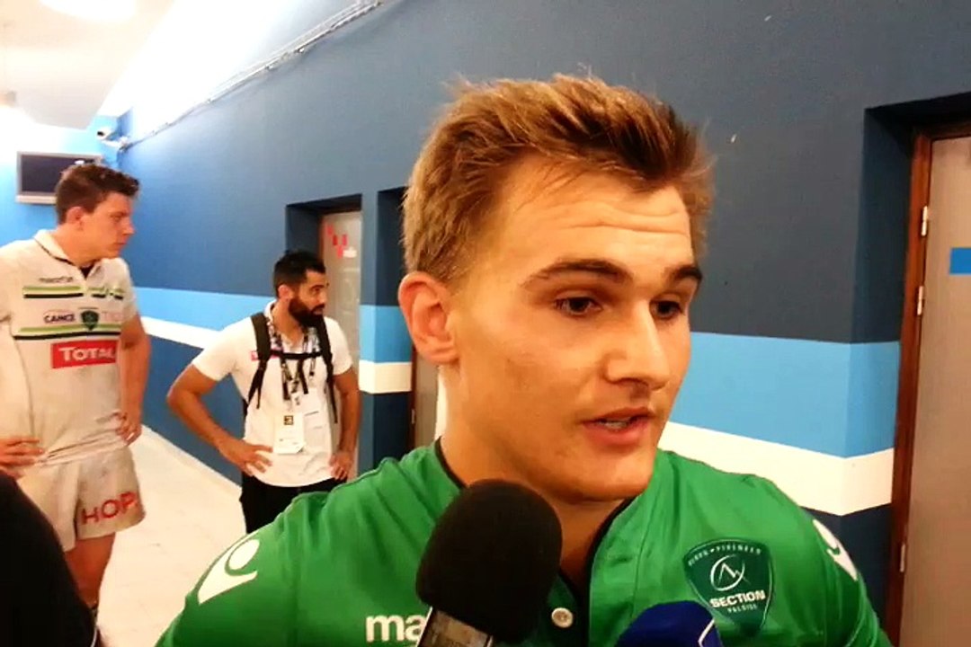 Bastien Pourailly après Montpellier - Section Paloise (41-13) : "Sans la conquête, impossible de gagner"