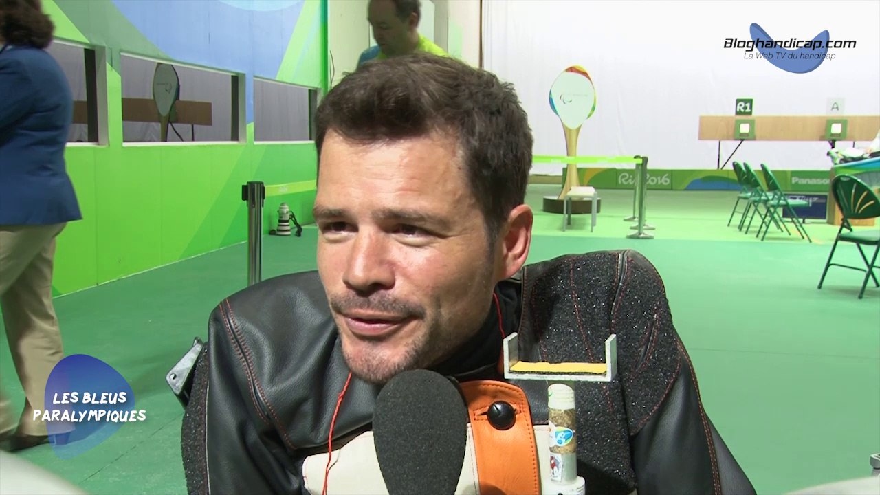 Tanguy De La Forest - Finale du tir carabine debout 10 m 4ème - Jeux paralympiques Rio 2016