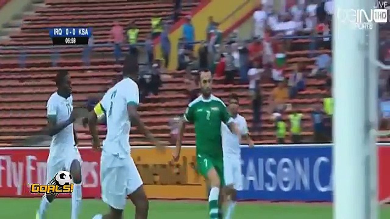 ملخص مباراة السعودية والعراق 2-1 [2016_09_06] تصفيات كأس العالم [عصام الشوالي] HD