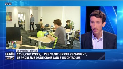 La chronique digitale: Les principales causes d'échec des start-up - 10/09
