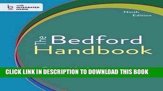 New Book The Bedford Handbook
