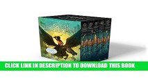 New Book Percy Jackson and the Olympians 5 Book Paperback Boxed Set (new covers w/poster) (Percy