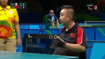 Tennis de table (H - Classe 2) : Lamirault qualifié pour les demi-finales !