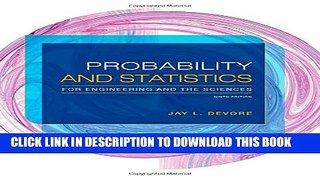 Collection Book Probability and Statistics for Engineering and the Sciences