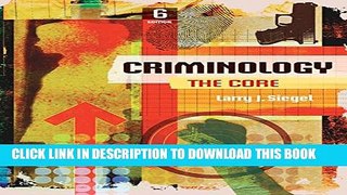 Collection Book Criminology: The Core