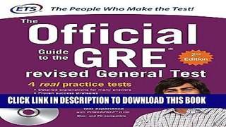 New Book The Official Guide to the GRE Revised General Test, 2nd Edition