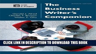 New Book The Business Writer s Companion