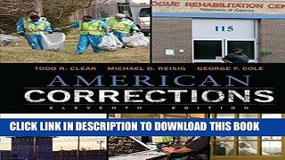 New Book American Corrections
