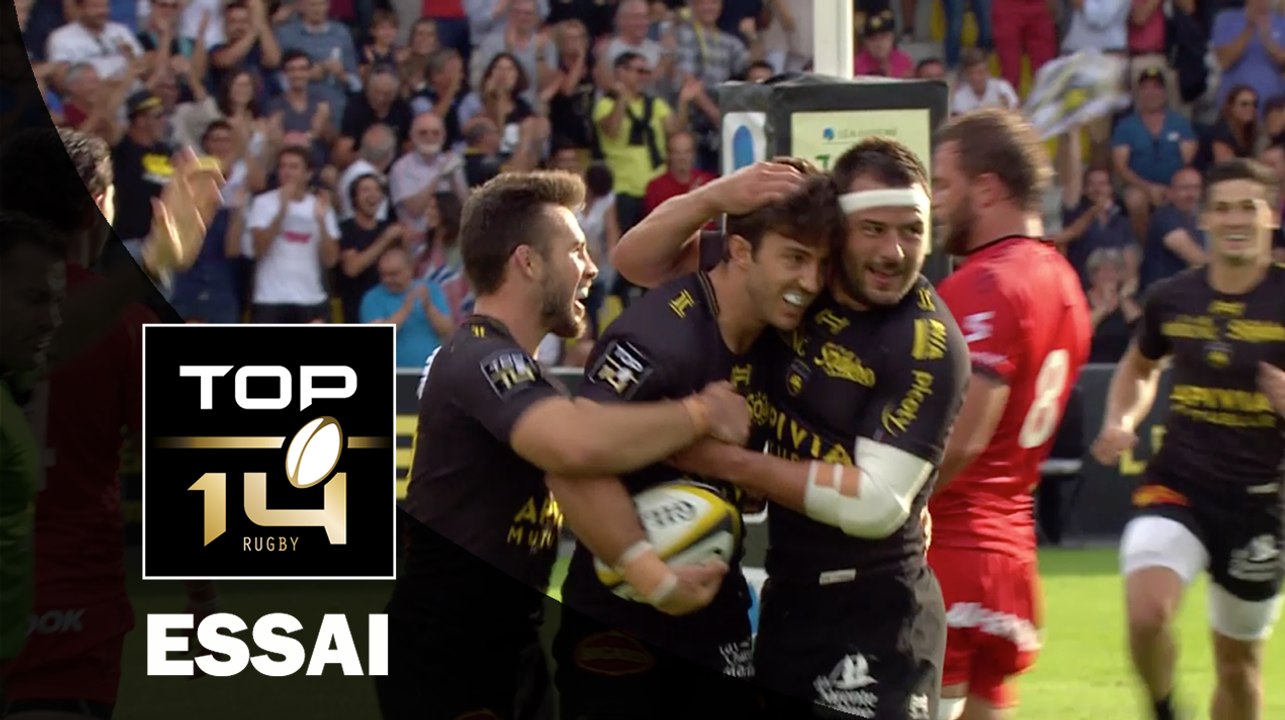 TOP 14 ‐ Essai Paul JORDAAN (SR) – La Rochelle-Lyon – J4 – Saison 2016/2017