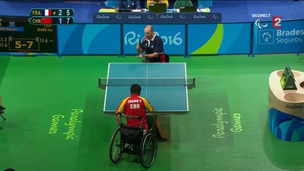 Tennis de table (H-Classe 4) : Maxime Thomas ira en demi-finale