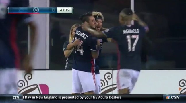 Lee Nguyen Amazing Finish Goal - New England Revolution 2-0 New York City FC (10/09/2016)