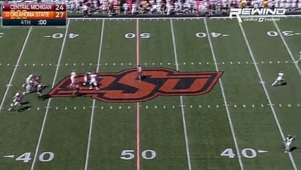 Central Michigan Upsets Oklahoma State On Miraculous Final Play -