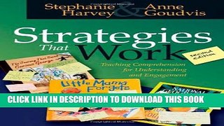 Collection Book Strategies That Work: Teaching Comprehension for Understanding and Engagement