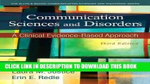 Collection Book Communication Sciences and Disorders: A Clinical Evidence-Based Approach (3rd