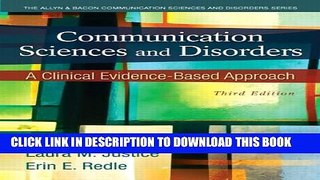 New Book Communication Sciences and Disorders: A Clinical Evidence-Based Approach (3rd Edition)