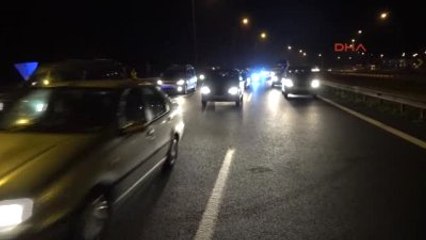 Bolu Bayram Tatiline Giderken Otobüste Yangın Paniği Yaşadılar