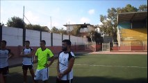NR Zéralda-Foot.Seniors-Entrainement-09.09.2016- FASSI  Mohamed et Rahim RAMI expliquent aux joueurs