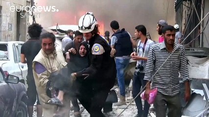 Syrien: Bombardements vor der ausgehandelten Waffenruhe