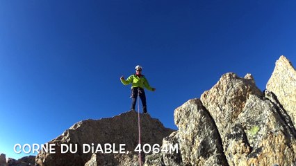 traversee des Aiguilles du diable, Mont-Blanc du Tacul