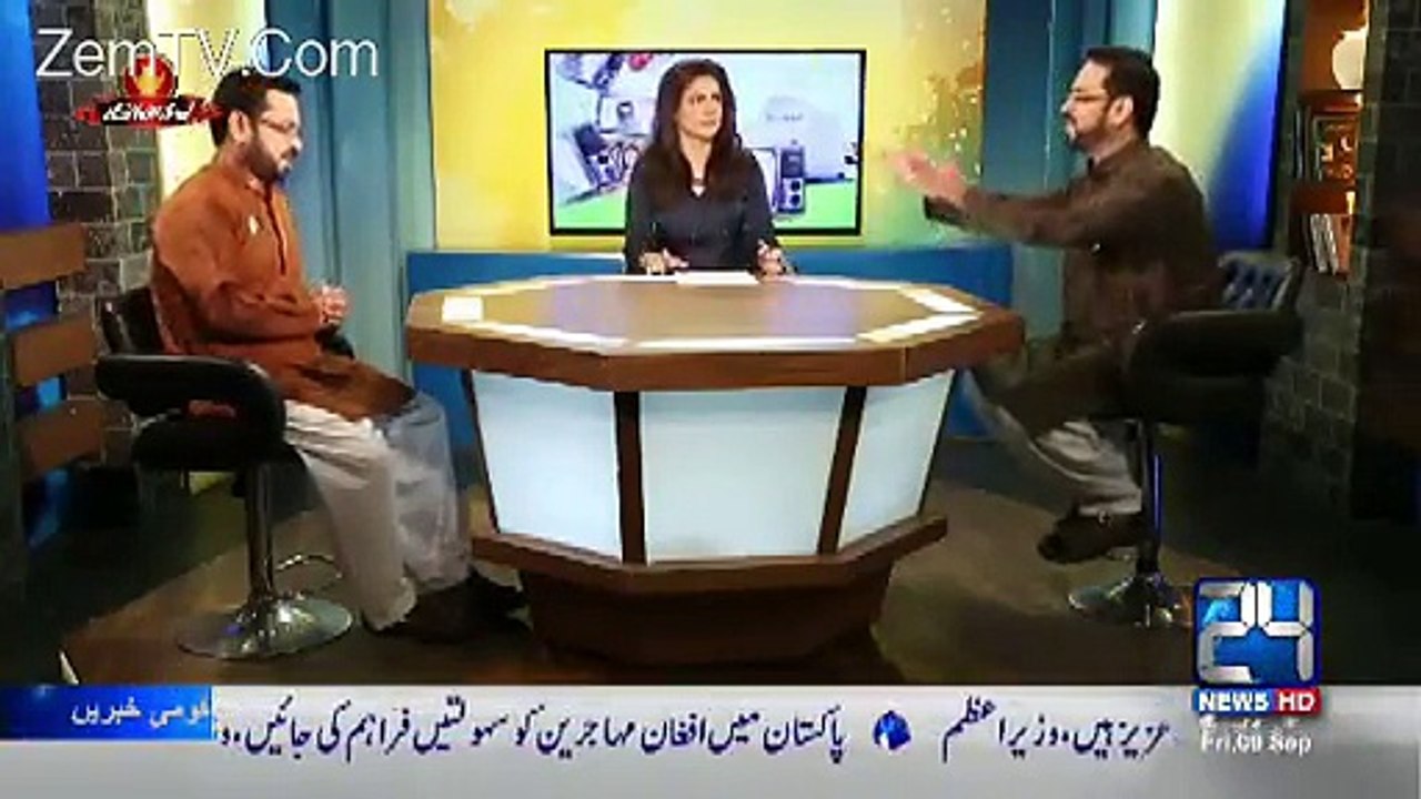 Amir Liaqat Vs Amir Liaqat In Live Interview
