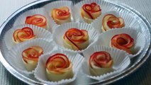 How to Make Apple Rose Tart _ Valentine's rose