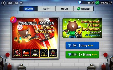 LINE FIGHTERS - Android gameplay PlayRawNow