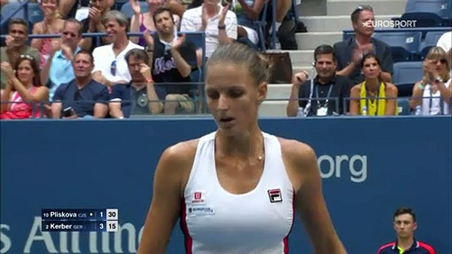 ABD Açık: Karolina Pliskova - Angelique Kerber (Özet)