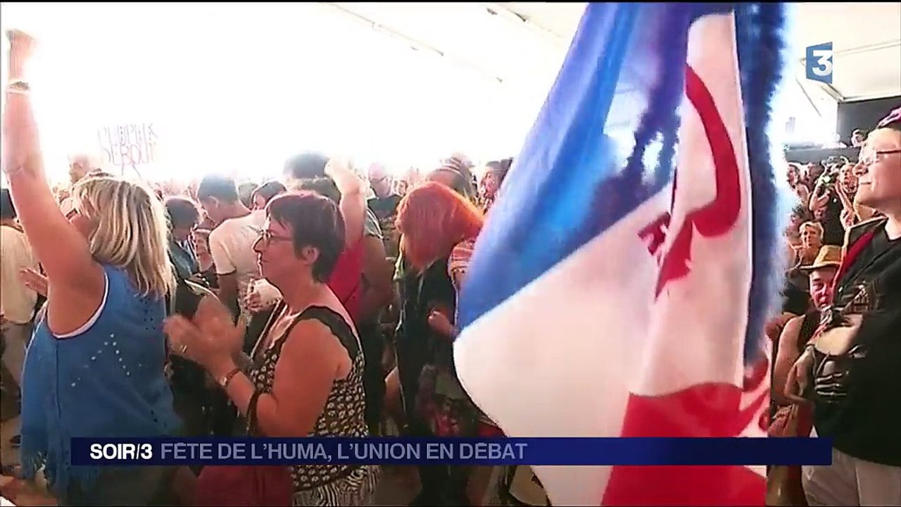 Fête de l'Humanité : pas d'union à gauche de la gauche