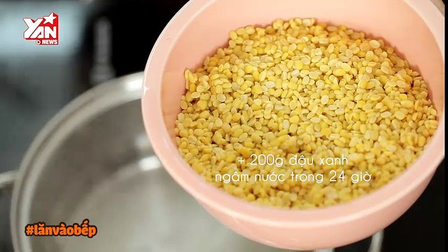 [Nhòm Nhèm] Tự tay làm bánh dẻo trà xanh cực ngon đón Trung thu