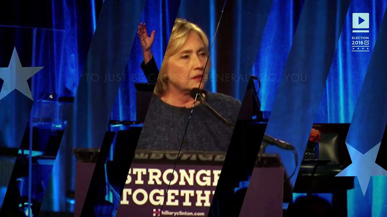 Hillary Clinton regrets calling "half" of Trump supporters "deplorable"