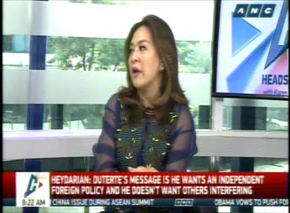 headstart (sept-9-2016) duterte asean summit assesment