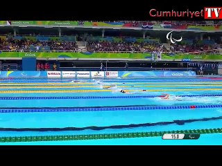 50 yaşındaki paralimpik yüzücü kırdığı dünya rekoruyla örnek oldu