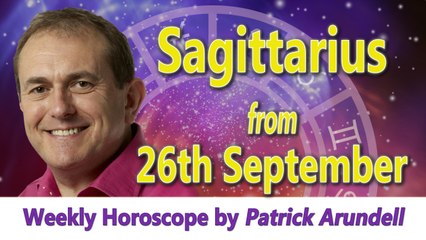 Sagittarius Weekly Horoscope from 26th September 2016