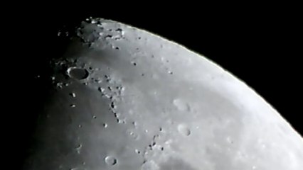 Moon Observation with Celestron 70mm Telescope 🌙