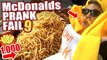 McDonalds PRANK FAIL - 1.000 POMMES / FRIES - McDonalds Roulette