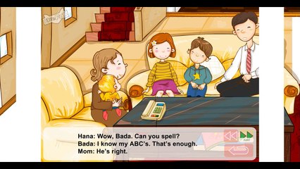 English Cartoon With Subtitle  English Learning For Children  I have message for  you