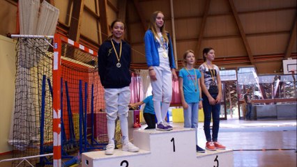 Podiums AJS Escrime La Garde