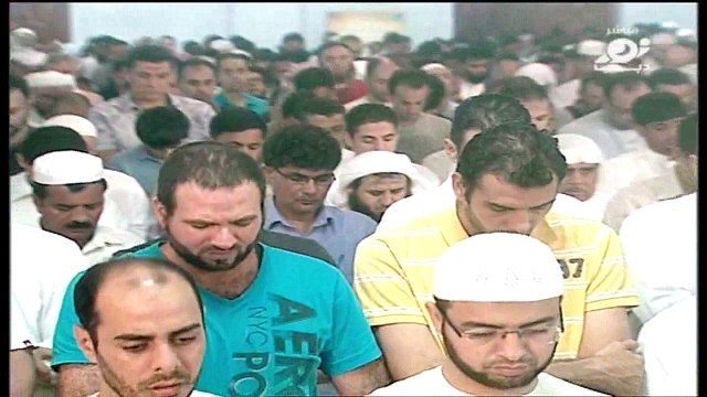 سورة الواقعة خاشعة للشيخ ناصر القطامي أبكى الناس من دبى ليلة 13 رمضان 1435