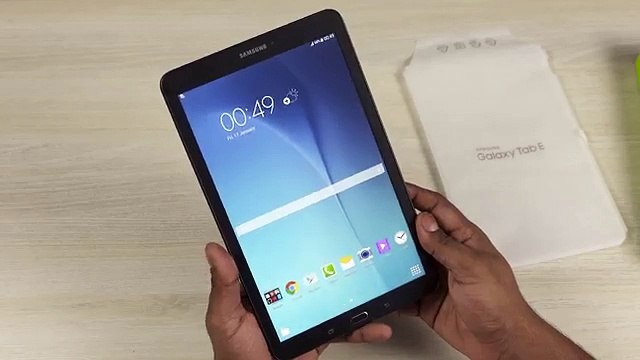 Galaxy Tab E - Unboxing & Hands On