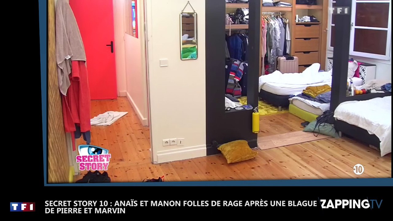 Secret Story 10 : Anaïs et Manon folles de rage après une blague de Marvin et Pierre (vidéo)