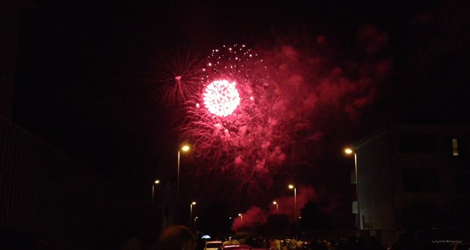 Carinaro (CE) - Festa di Sant'Eufemia, la gara dei fuochi d'artificio (10.09.16)