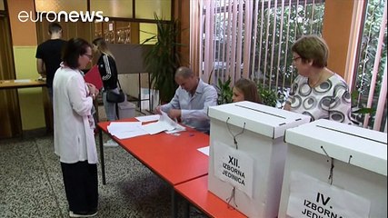 Hırvatistan erken seçim için sandık başında