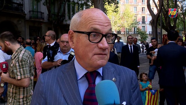 El Barça celebra la Diada Nacional de Catalunya [CAT]