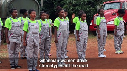 Ghanaian women look to drive stereotypes off the road