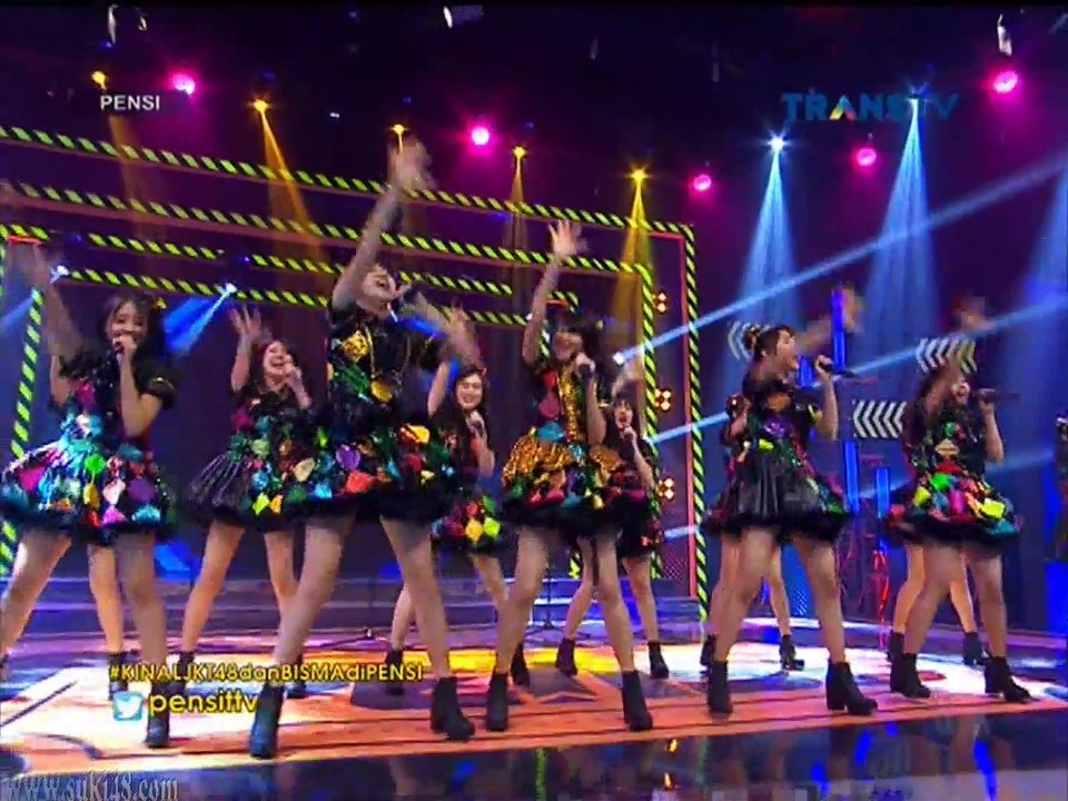[1080p] JKT48 - Mae Shika Mukanee + TALK @ PENSI Trans TV (11-9-2016)