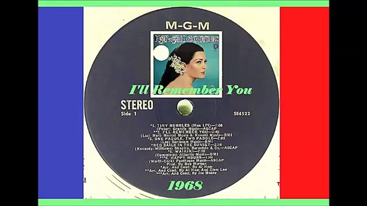 Connie Francis - I'll Remember You