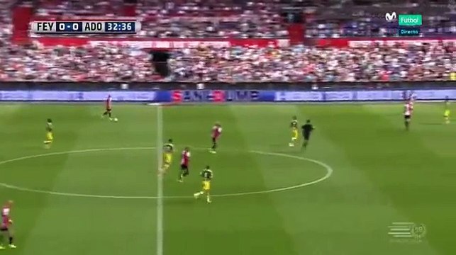 Feyenoord 1- 0 ADO Den Haag Goal Dirk Kuyt