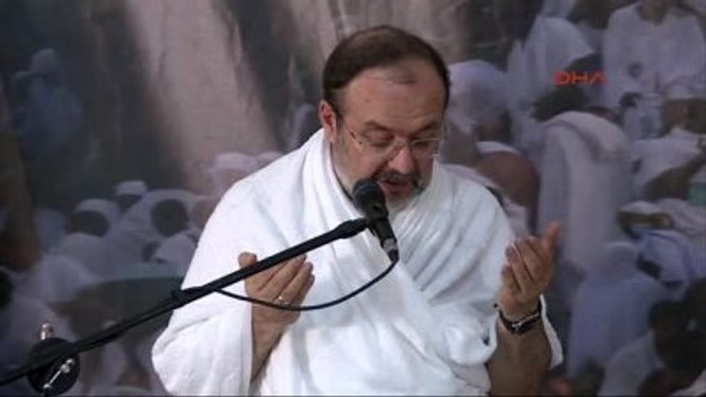 Diyanet İşleri Başkanı Mehmet Görmez, Arafat'ta Vakfe Duası Yaptı...