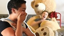 Teddy Bear Scare Prank