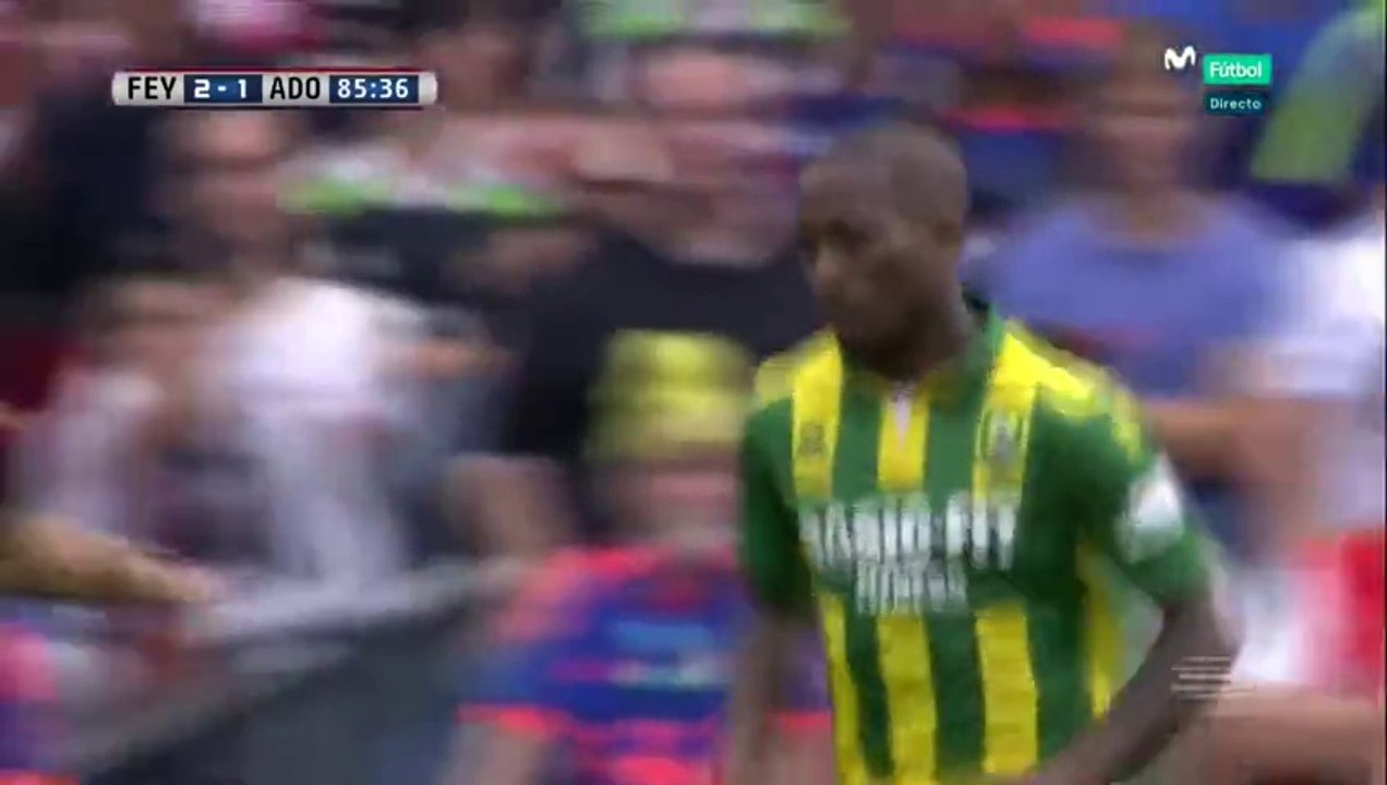 2-1 Ludcinio Marengo Goal HD - Feyenoord 2-1 ADO Den Haag - 11.09.2016 HD